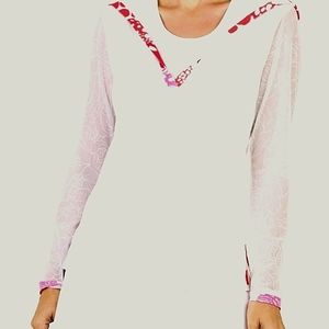 Sofibella sheer tennis hoodie